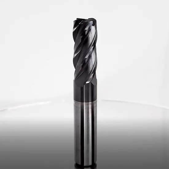 HRC55 Corner Radius End Mill Solid Carbide Column Milling Cutter Tools